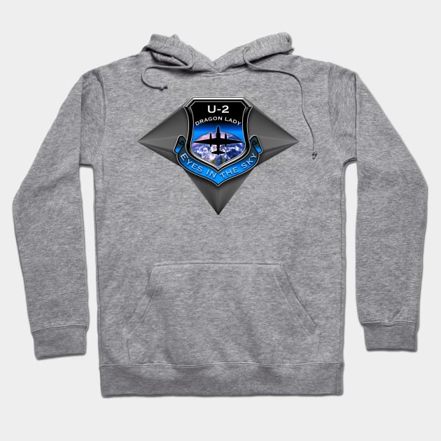 U-2 spy plane Hoodie by DrewskiDesignz